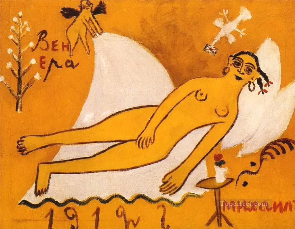 venus and michail 1912 nude abstract Oil Paintings